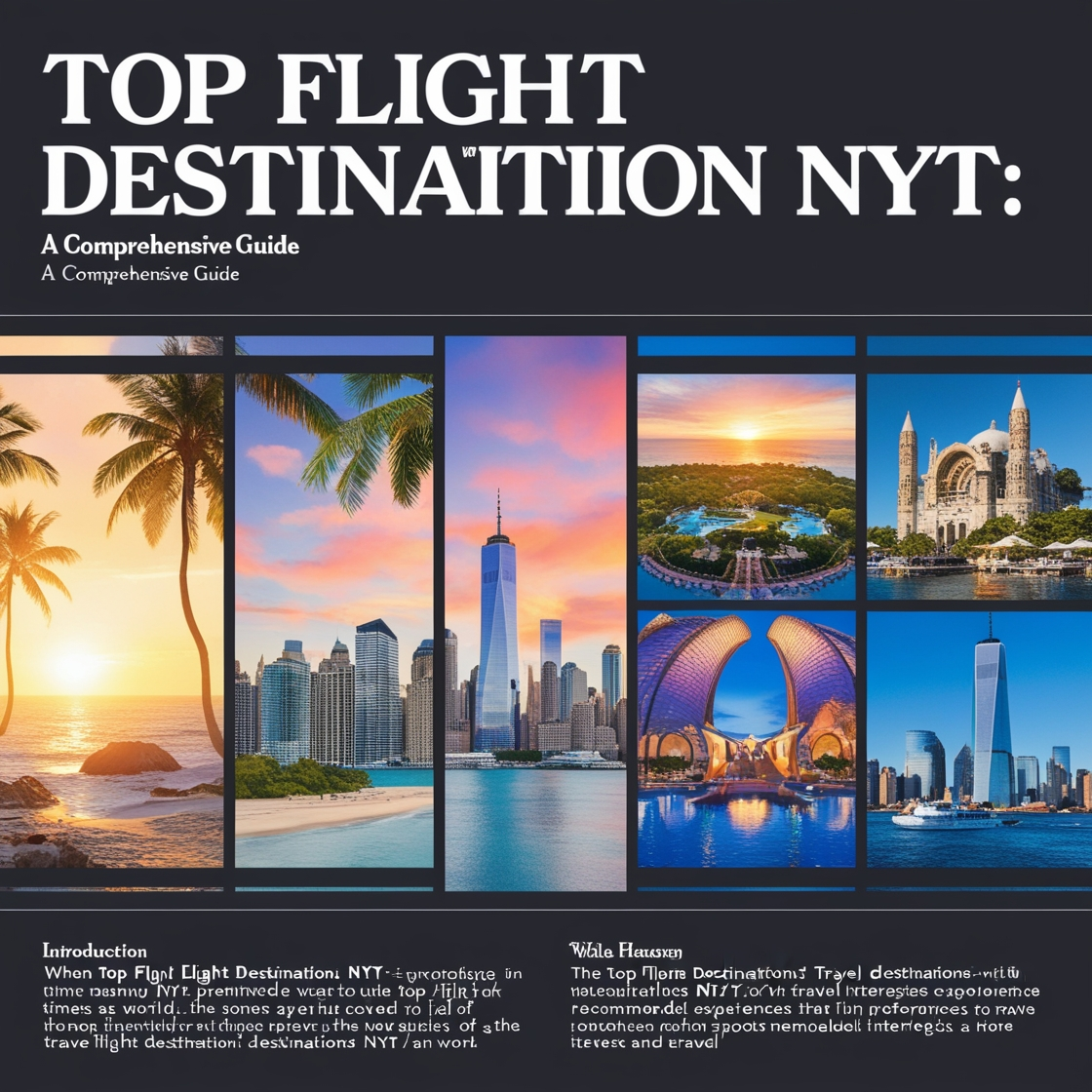 Top Flight Destination NYT: A Comprehensive Guide