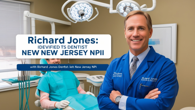 Richard Jones Dentist New Jersey NPI