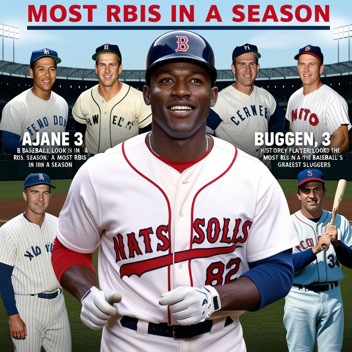 Most RBIs in a Season: A Historical Look at Baseball’s Greatest Sluggers