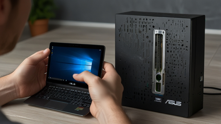 ASUS Q505UAR Cant Find USB Device to Install