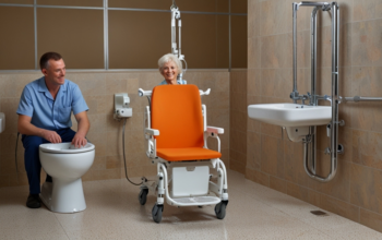 Hoists for Disabled People Aid in Bathing and Toileting