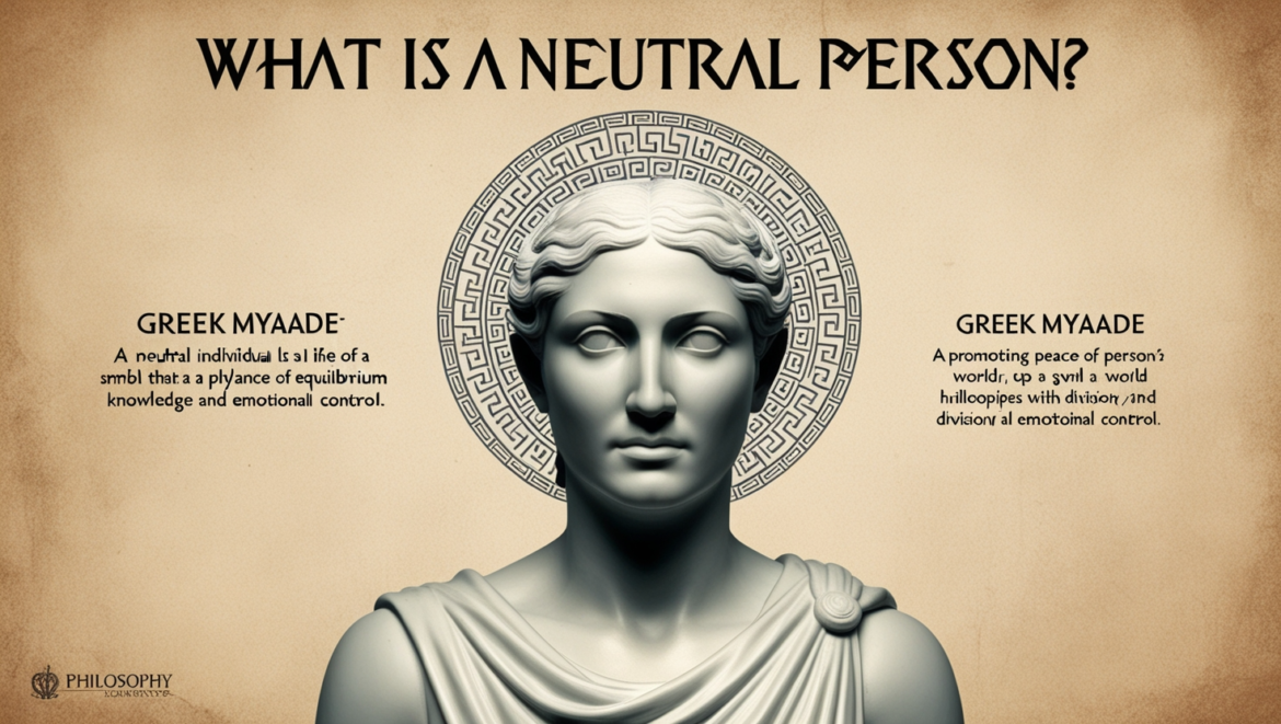 What Is a Neutral Person Greek Myaade: Exploring the Concept of Impartiality