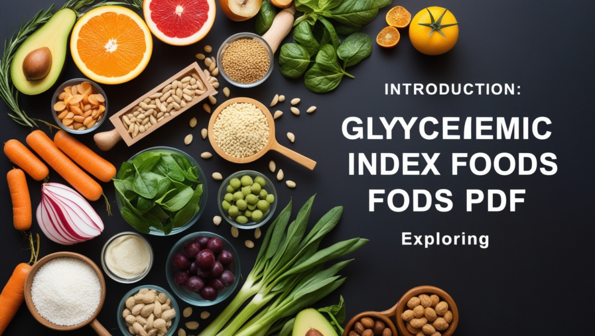 Low Glycemic Index Foods list pdf: Exploring