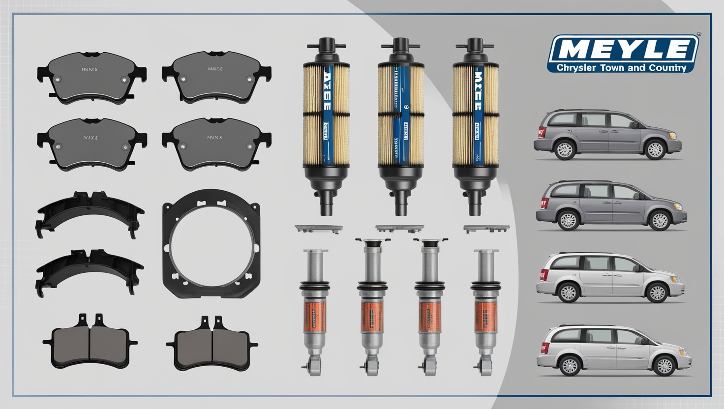 Meyle Parts for Chrysler Town & Country