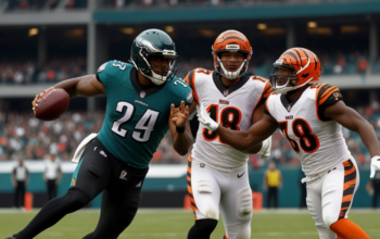 Philadelphia Eagles vs Bengals Match Player Stats