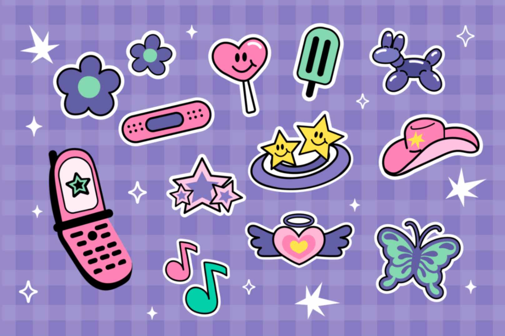 Stickers on iPhone
