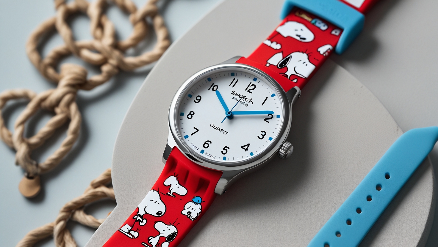 Peanuts Klunk Quartz White Dial Unisex Watch