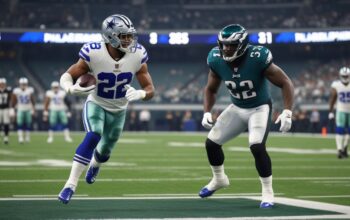 Dallas Cowboys vs Philadelphia Eagles Match Player Stats