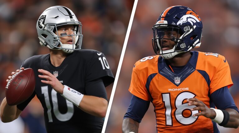 Las Vegas Raiders vs Denver Broncos Match Player Stats