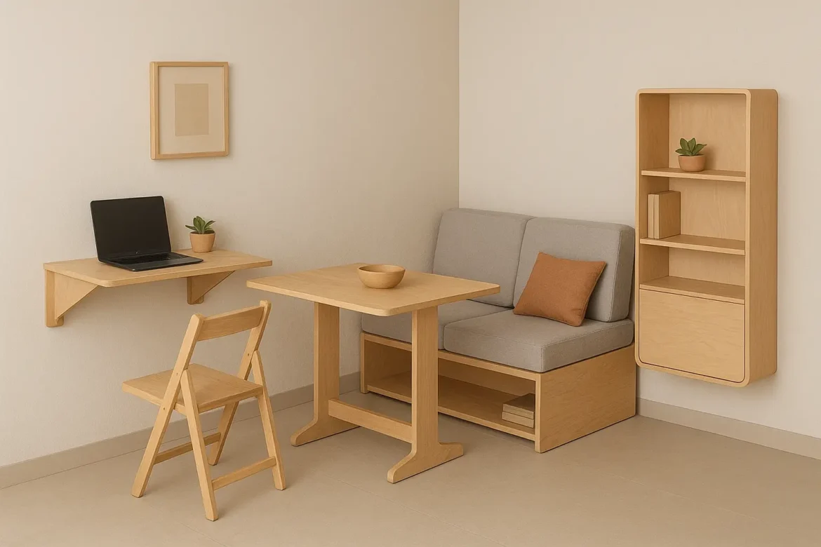 Small Space Hacks: Using BWP Plywood for Foldable and Multifunctional Furniture