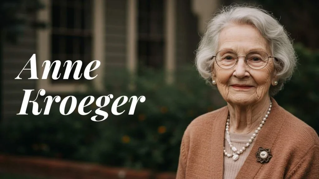 Anne Kroeger obituary Piedmont CA