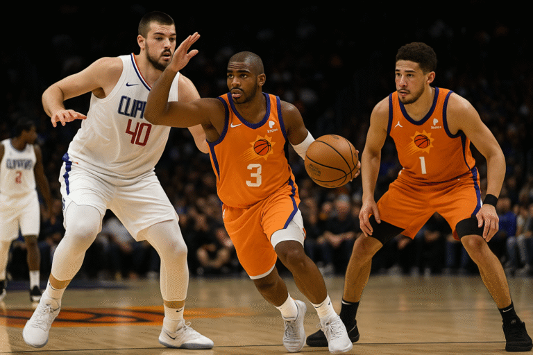 LA Clippers vs Phoenix Suns Match Player Stats