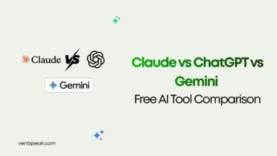 Claude vs ChatGPT vs Gemini Free AI Tool Comparison