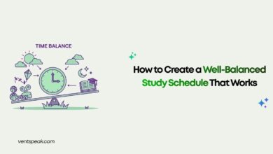 How to Create a Well-Balanced Study Schedule That Works