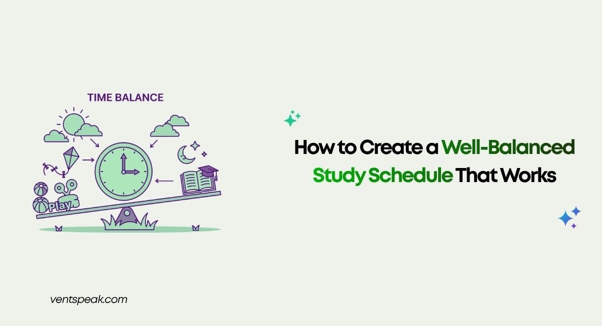 How to Create a Well-Balanced Study Schedule That Works