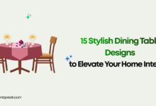 15 Stylish Dining Table Designs to Elevate Your Home Interiors