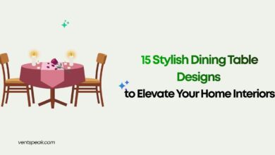15 Stylish Dining Table Designs to Elevate Your Home Interiors