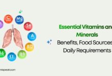 Essential Vitamins and Minerals Benefits, Food Sources & Daily Requirements