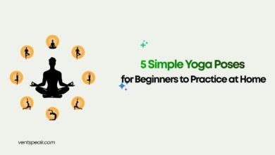 5 Simple Yoga Poses for Beginners to Practice at Home