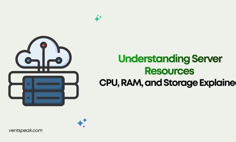 Understanding Server Resources CPU, RAM, and Storage Explained