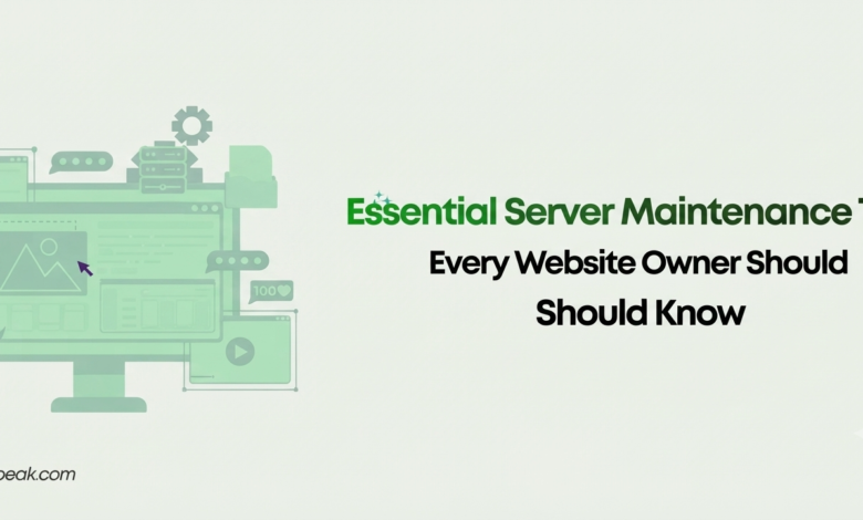 Essential Server Maintenance Tips Every Website Owner Should Know