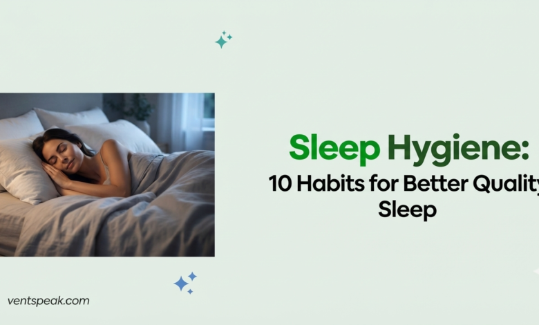 Sleep Hygiene 10 Habits for Better Quality Sleep